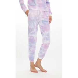 Generation Love Isla Sweatpants in Lilac Tie-Dye Size L